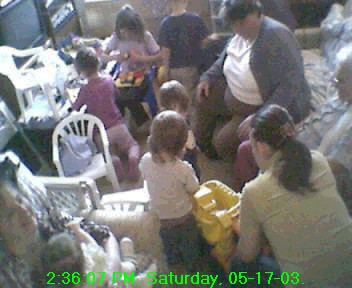 gang JDK & Kellie checking out truck